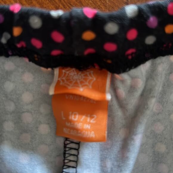 Target Girls L(10/12) Colorful Polka Dot Knit Leggings Ankle Comfort - Picture 2 of 6